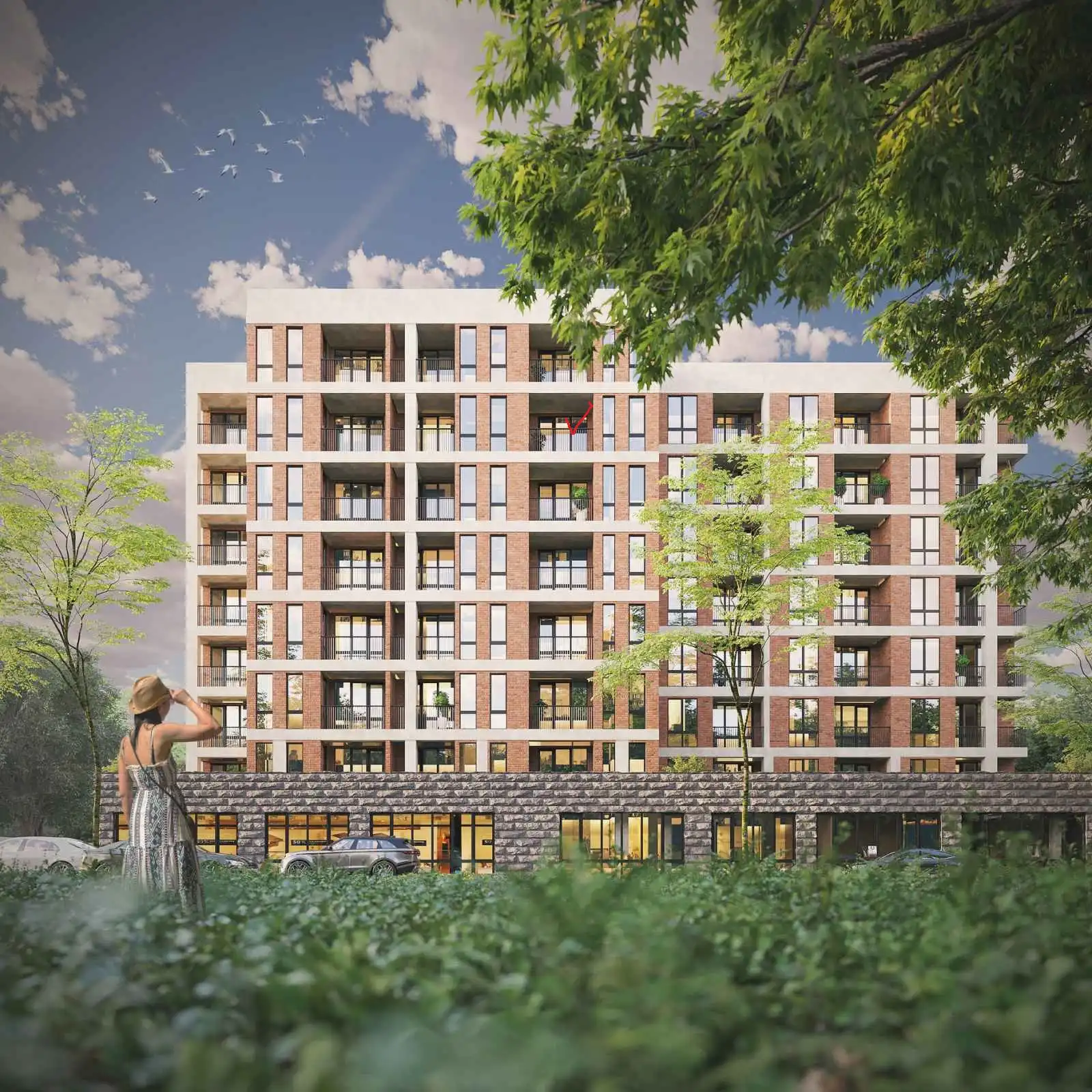 3 ოთახიანი სტუდიოს ტიპის ბინა