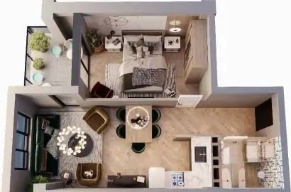 2-Room Apartment in Telavi