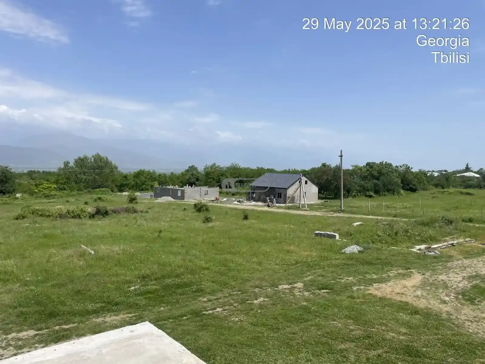 ახალი აშენებული სახლი კურდღელაურში