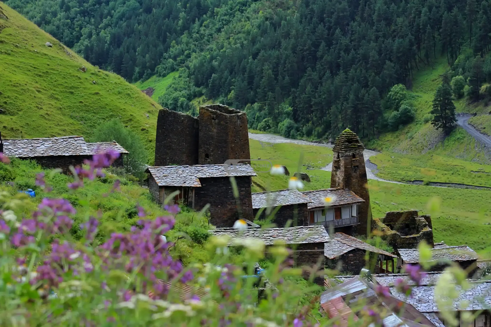 Two-Story House for Sale in Dartlo, Tusheti