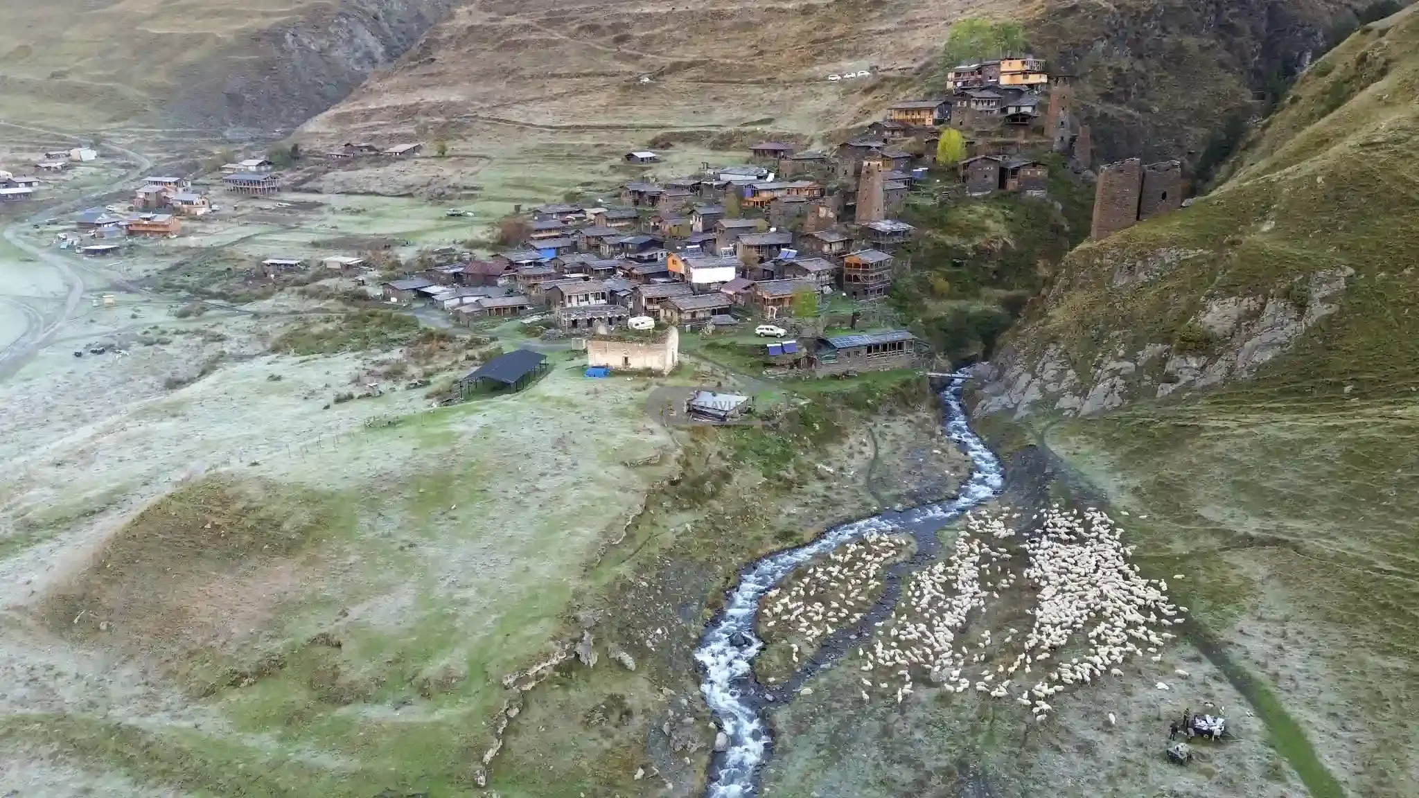 Two-Story House for Sale in Dartlo, Tusheti