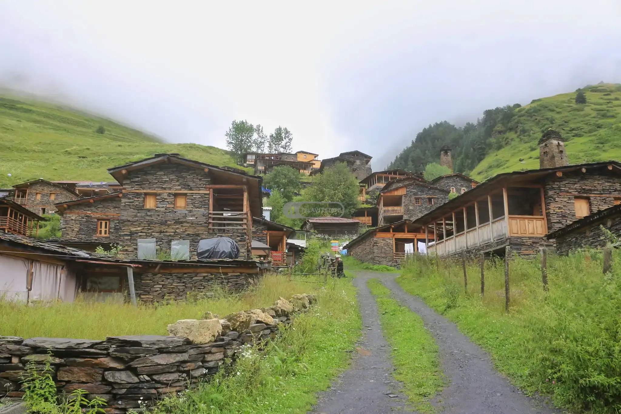 Two-Story House for Sale in Dartlo, Tusheti